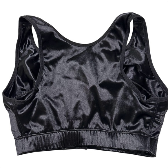 Enell Women’s High Impact Sports Bra In Black Satin Full Coverege Sz.1 Active - Picture 3 of 11